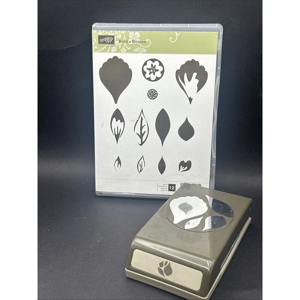 Stampin’ Up! BUILD A BLOSSOM Stamp Set And Coordinating Punch BLOSSOM PETALS